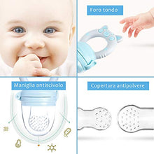 Carica l'immagine nel visualizzatore di Gallery, Faburo 2pcs Ciuccio Frutta per Bambini Alimenti + 9pcs in...