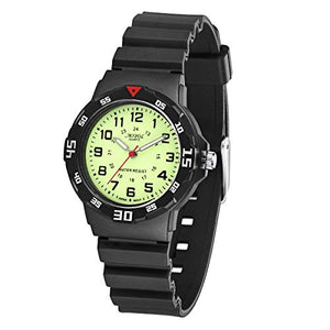 Bambini Orologi, Orologi da Polso e Ragazzi Ragazze Nero-01 - Ilgrandebazar
