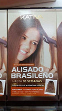 Carica l'immagine nel visualizzatore di Gallery, Kativa Keratin And Argan Oil Brazilian Straightening Kit Formaldehyde Free