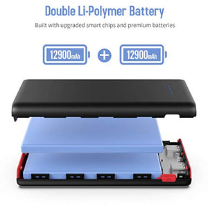 Yacikos Power Bank, Caricabatterie Portatile Cellulare 25800 mAh 【più Nuovo...