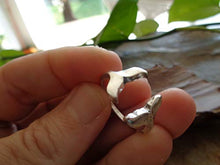 Carica l&#39;immagine nel visualizzatore di Gallery, ✿ ANELLO PIEGATO PIÙ RAPIDO ring anello dichiarazione bohemien argentato,...