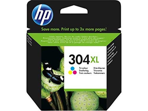 HP 304 XL N9K07AE Cartuccia Originale per Stampanti a Getto di Tricromia
