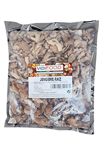 Radice di Zenzero Intero - 1kg - Zingiber Officinale - Dieta 1 kg