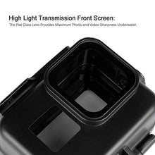 Carica l'immagine nel visualizzatore di Gallery, Custodia Protettiva Impermeabile impermeabile nera (GoPro Hero 8)