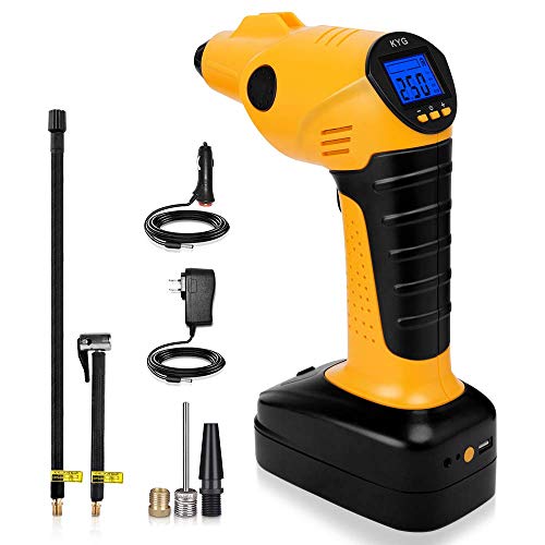 KYG Compressore Auto Portatile Automatico Aria Mini Pompa... - Ilgrandebazar