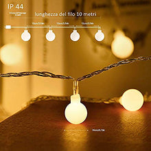 Carica l&#39;immagine nel visualizzatore di Gallery, JP-LED Catena Luminosa Di Luci Led 13M【filo di 100 lampadine 10M e Cavo Di...