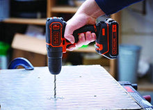 Carica l&#39;immagine nel visualizzatore di Gallery, BLACK &amp; DECKER Black + Decker bdchd18s32-QW Trapano a percussione Senza Fili... - Ilgrandebazar