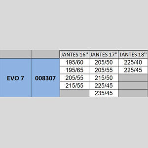 Michelin 008307 Catene Neve Easy Grip Evolution Gruppo, 7, Set di 2 - Ilgrandebazar