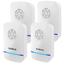 Carica l&#39;immagine nel visualizzatore di Gallery, Antizanzare Ultrasuoni, 4 Pack Repellente ad Ultrasuoni Plug-in 807