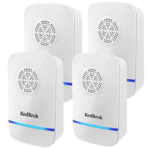 Antizanzare Ultrasuoni, 4 Pack Repellente ad Ultrasuoni Plug-in 807
