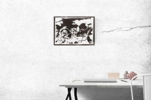Carica l&#39;immagine nel visualizzatore di Gallery, Poster Son Goku Dragon Ball Handmade Graffiti Street Art - Artwork