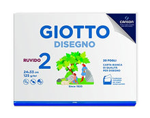 Carica l'immagine nel visualizzatore di Gallery, Giotto Album Disegno 2 RUVIDO 24 x 33 cm 20 fogli 125 g/m2
