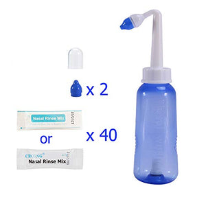 Kit Lavaggio Nasale - Neti Pot Con Sale E Flacone Spray - Foto 9