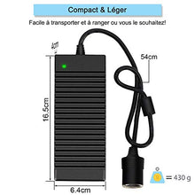 Carica l&#39;immagine nel visualizzatore di Gallery, Trehai 120W 10A Trasformatore da 100V-220V/230/240V AC a 12V KFZ Netzadapter - Ilgrandebazar