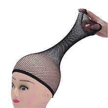 Carica l&#39;immagine nel visualizzatore di Gallery, PrettyDate, cuffie elastiche per parrucca, in nylon, beige naturale e a rete... - Ilgrandebazar