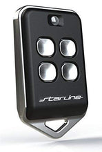 Carica l&#39;immagine nel visualizzatore di Gallery, STARLINE RADIOCOMANDO Universale Twin AU4T 433 MHz (433.92) codice Fisso Nero