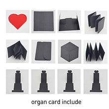 Carica l&#39;immagine nel visualizzatore di Gallery, Explosion Box - Album fotografico creativo fai da te, regalo Nero-quadrato. - Ilgrandebazar
