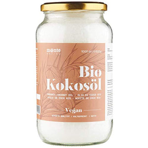 MonteNativo Olio di Cocco Biologico Extra Vergine 1000 ml (Confezione da 1)