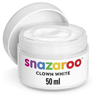 Carica l'immagine nel visualizzatore di Gallery, Snazaroo Clown Wei Trucco 50ml, Clown Bianco, Medium