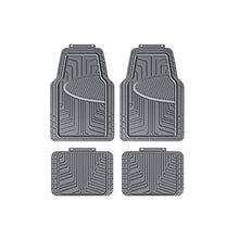 Carica l&#39;immagine nel visualizzatore di Gallery, AmazonBasics - Set da 4 tappetini in gomma per auto, SUV, camion, Grigio - Ilgrandebazar