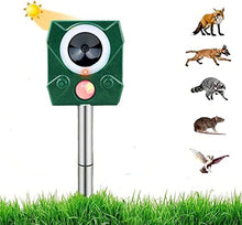 Carica l'immagine nel visualizzatore di Gallery, Repellente Gatti,Repellente per Gatti,Ultrasuoni Repellente Gatti Solare Repeller impermeabile per Piccioni, Uccelli, Cani, Gatti, Topi, 5 Modalità