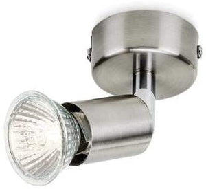 Philips Essentials Faretto Limbali Cromato Opaco, Bianco, 1 x 50 W