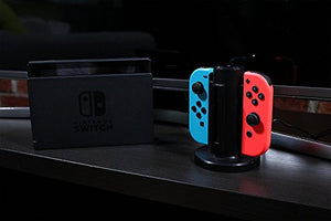 Lioncast Joy-Con Quadrupla Ricarica per Nintendo Switch, Controller per...