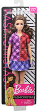 Carica l&#39;immagine nel visualizzatore di Gallery, Barbie- Fashionistas Bambola con Capelli Castani Mossi e Vestitino Plaid,... - Ilgrandebazar
