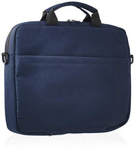 Carica l&#39;immagine nel visualizzatore di Gallery, AmazonBasics, cartella da ufficio, per laptop 38, blu navy Blu