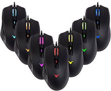 Carica l&#39;immagine nel visualizzatore di Gallery, AmazonBasics - Mouse gaming multicolore, con macro programmabili, DPI di...