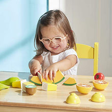 Carica l'immagine nel visualizzatore di Gallery, Melissa and Doug Giochi di legno Frutta da tagliare 30 x 28 x 5 cm