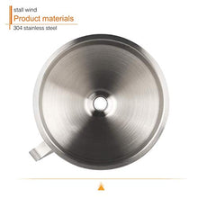 Carica l'immagine nel visualizzatore di Gallery, HAUSPROFI - Imbuto in Acciaio Inox da 5 Pollici/13cm 13cm + 200mesh