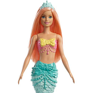 Barbie Dreamtopia, Bambola Sirena con Coda Arcobaleno e Capelli Corallo,... - Ilgrandebazar