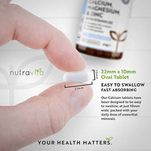 Carica l&#39;immagine nel visualizzatore di Gallery, Calcio Magnesio Zinco e Vitamina D3-365 Compresse Vegetariane - Integratore...
