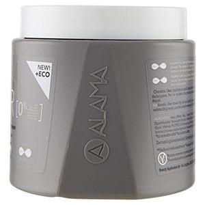 Alama Professional Repair Maschera Ristrutturante e Protettiva per Capelli Danneggiati e Sfibrati, Formula con Cheratina, Trattamento Tonificante e Ristrutturante, 90% Ingredienti Naturali, 500ml