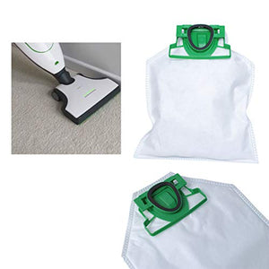 12 sacchetti per aspirapolvere Vorwerk Folletto VK 200, confezione doppia: 2 scatole da 6 sacchetti per aspirapolvere VK 200 e VK200 FP