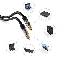 Carica l&#39;immagine nel visualizzatore di Gallery, KabelDirekt 1m Cavo TOSLINK, (Ottico Audio Digitale, Connettore TOSLINK 1 m