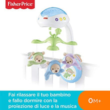 Carica l&#39;immagine nel visualizzatore di Gallery, Fisher-Price CDN41 Giostrina degli Orsetti, Proiettore di Luci e Suoni per...