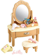 Carica l&#39;immagine nel visualizzatore di Gallery, SYLVANIAN FAMILIES- TAV Beauty+sgab (pers escl) Sistema di Gioco,...