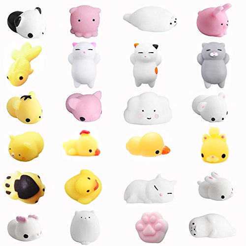 Amaza 24pcs Squishy Kawaii Animali Antistress Squishies Slow Rising 3d... - Ilgrandebazar