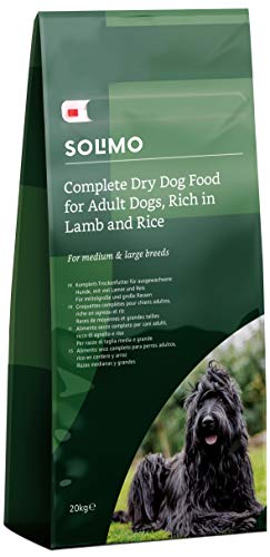Marchio Amazon - Solimo - Alimento secco completo per cani adulti ricco 20 kg - Ilgrandebazar