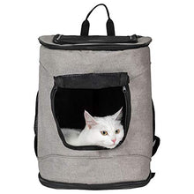 Carica l'immagine nel visualizzatore di Gallery, Arkmiido trasportino gatto , Traspirante Zaino per Cani Gatti 6kg,...
