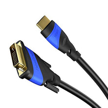 Carica l'immagine nel visualizzatore di Gallery, KabelDirekt Adattore Cavo DVI su HDMI, High-Speed Dual Link, 24+1 Pin, 2 m - Ilgrandebazar