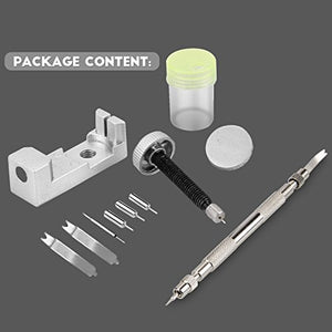 Kit di Riparazione Orologi, Infreecs Orologiaio Attrezzi Professionale,... - Ilgrandebazar