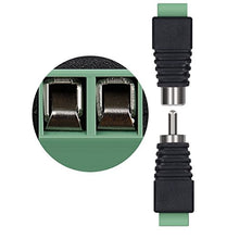 Carica l'immagine nel visualizzatore di Gallery, kwmobile set 5x adattatore RCA - sdoppiatore con attacco cinch - presa a 2...
