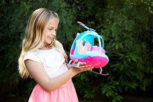 Carica l&#39;immagine nel visualizzatore di Gallery, Barbie FWY29 l&#39;Elicottero per Bambole, Rosa e Azzurro con Elica che Gira,... - Ilgrandebazar
