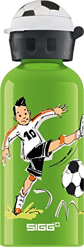SIGG Footballcamp Borraccia bambini (0,4l), alluminio con chiusura...