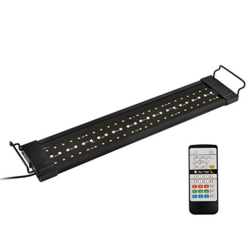 NICREW LED RGB Luce dell'Acquario, 24/7 Illuminazione per 55 - 88 cm