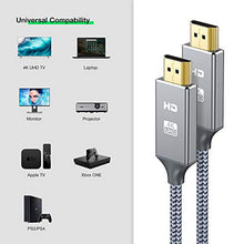 Carica l&#39;immagine nel visualizzatore di Gallery, Cavo HDMI 4k Ultra HD [2m],Cavi 2.0 alta velocità Supporta Ethernet 2m