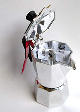 Carica l'immagine nel visualizzatore di Gallery, Bialetti Mokina Caffettiera Alluminio, Tazze 0,5, Argento, 13x6.5x12 cm